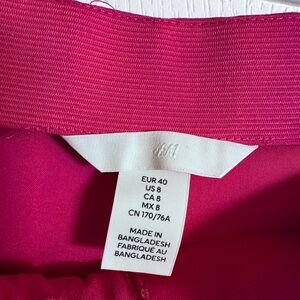 H&M Fuchsia Blouse